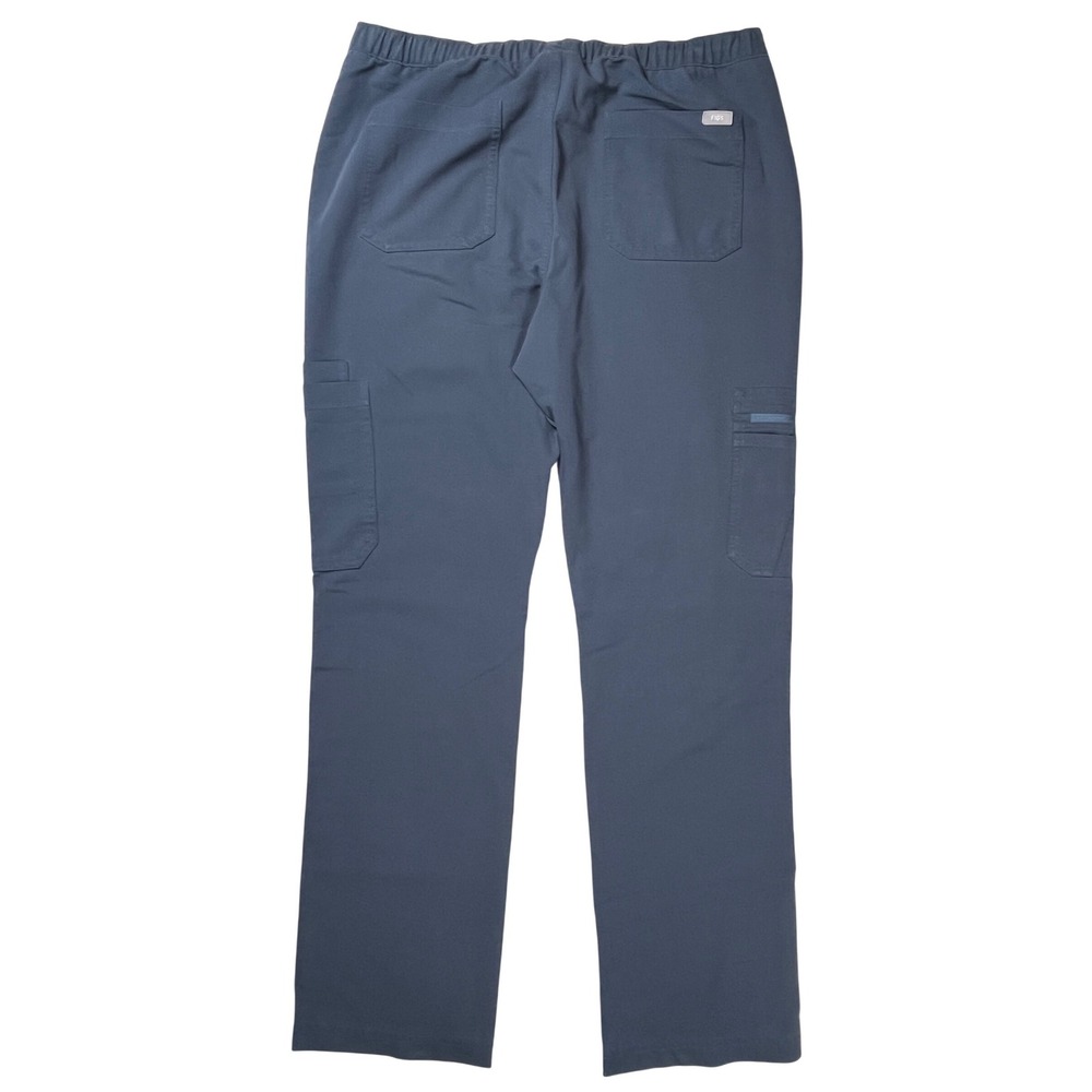 FIGS Cairo Cargo Scrub Pants Men L Navy Technical Collection Multi-Pocket TM3001 - Picture 2 of 8